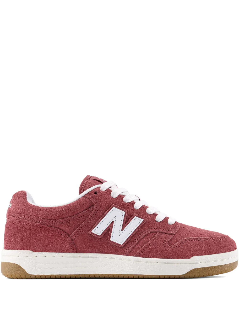 New Balance 480 perforated logo sneakers - Rosso