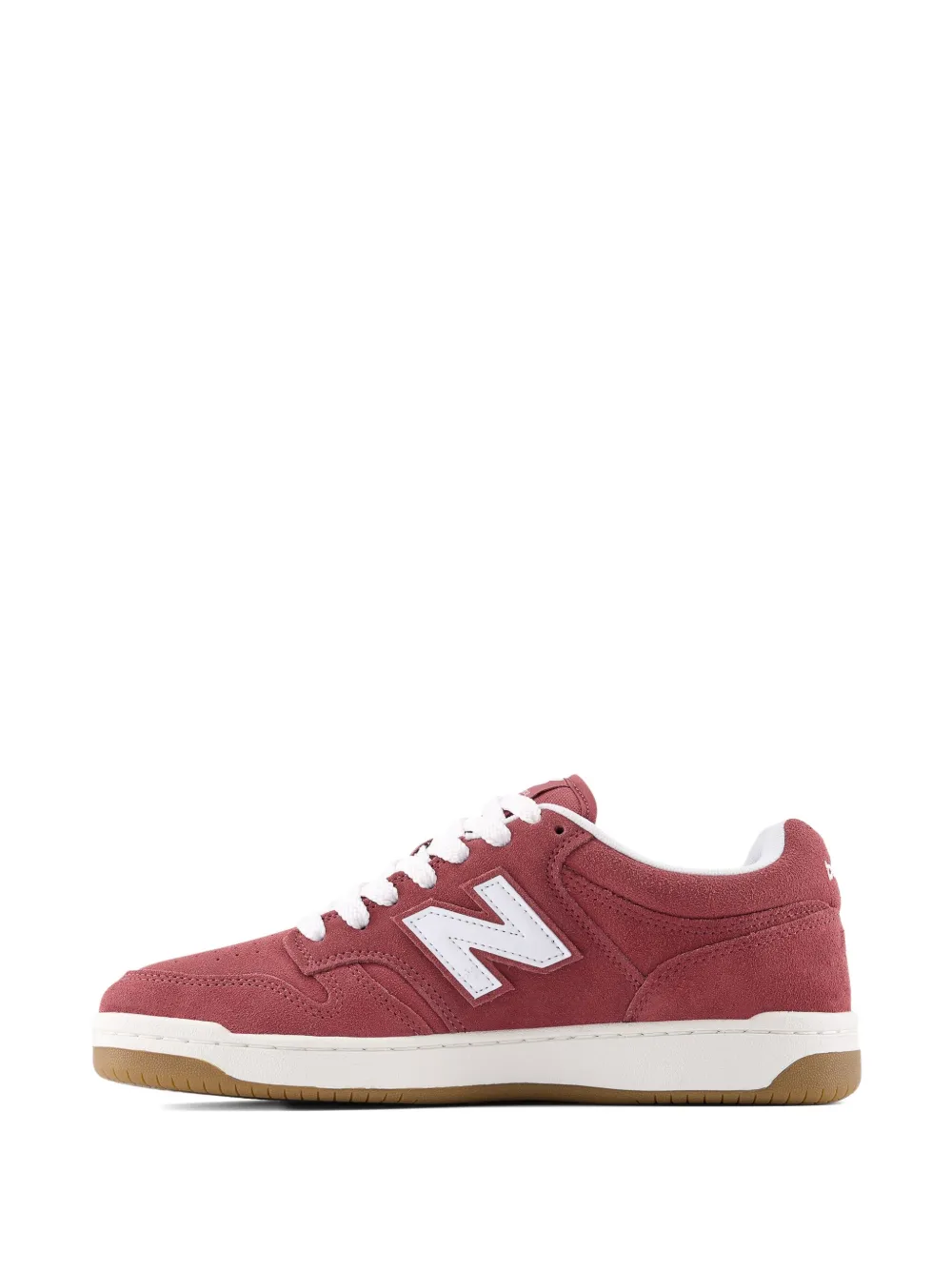 New Balance 480 sneakers met geperforeerd logo Rood