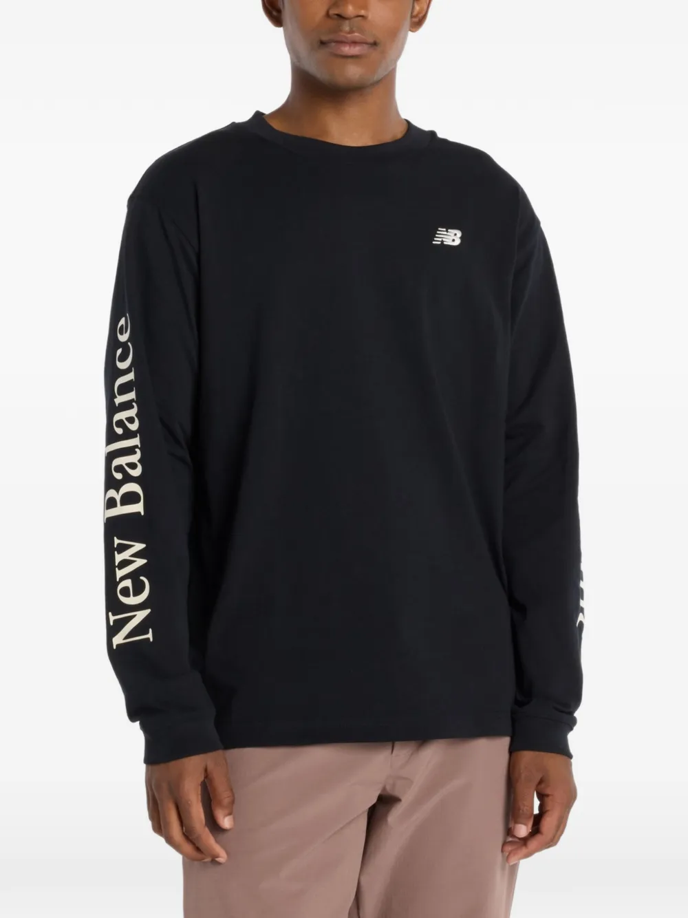 New Balance long-sleeve T-shirt - Nero