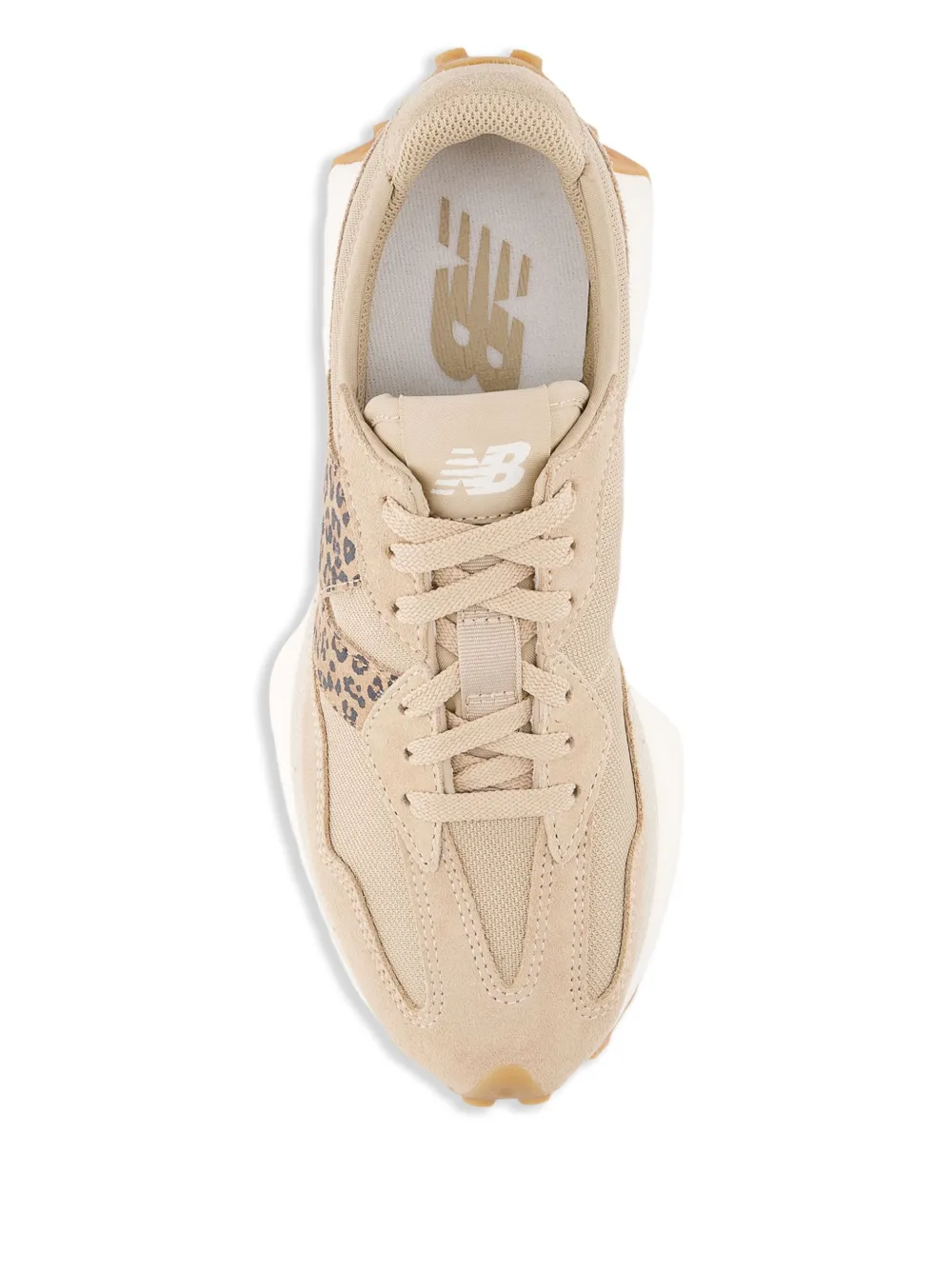  New Balance 327 Leopard-print Sneakers - Neutrals 