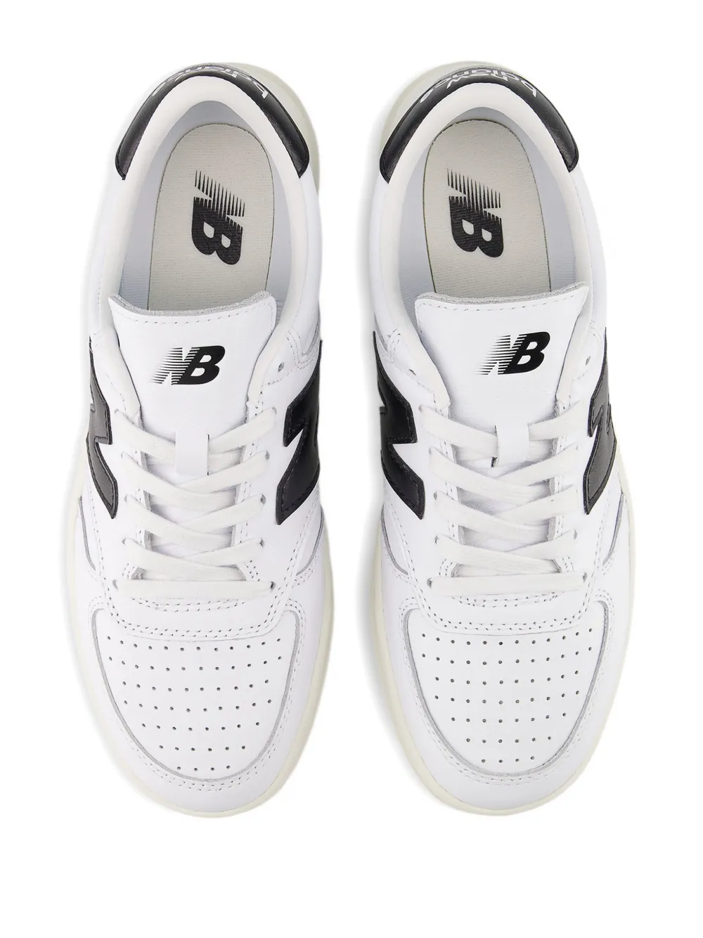 New Balance T500 geperforeerde sneakers Wit