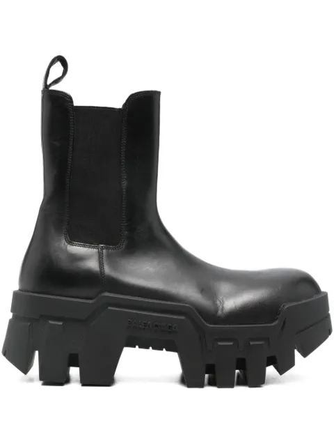 Balenciaga Pre-Owned Bulldozer platform chelsea boots