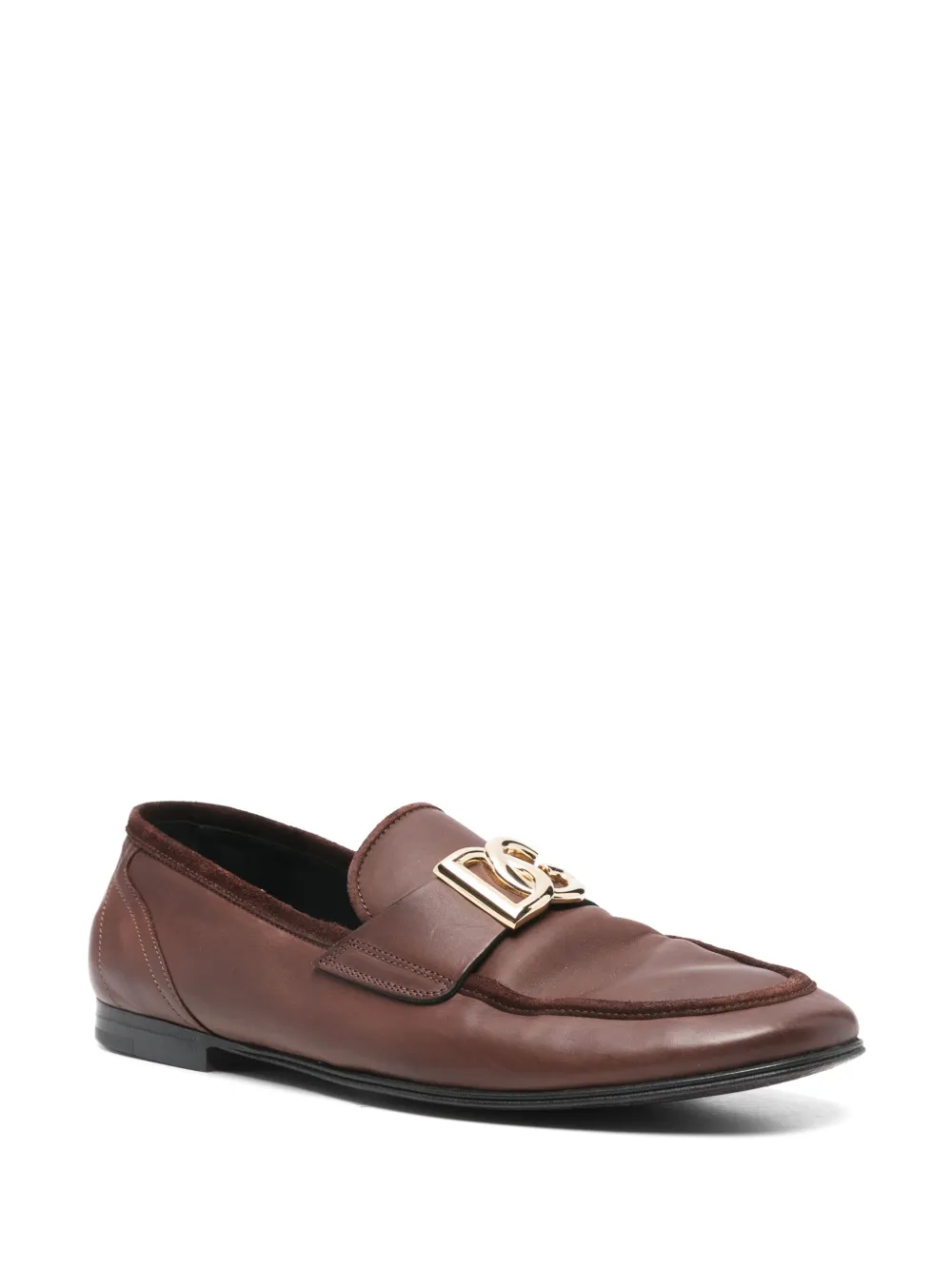 Dolce & Gabbana Pre-Owned DG-plaque interlocking loafers | Image 2