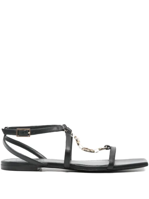 Lanvin Pre-Owned chain link detail sandals