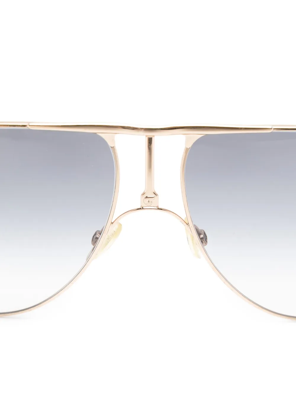 Carrera Vintage Zonnebril met piloten montuur Goud