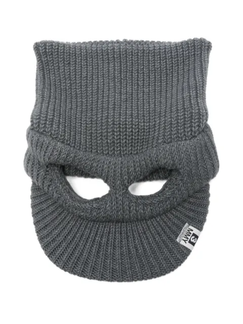 Maison MIHARA YASUHIRO eyelet wool balaclava