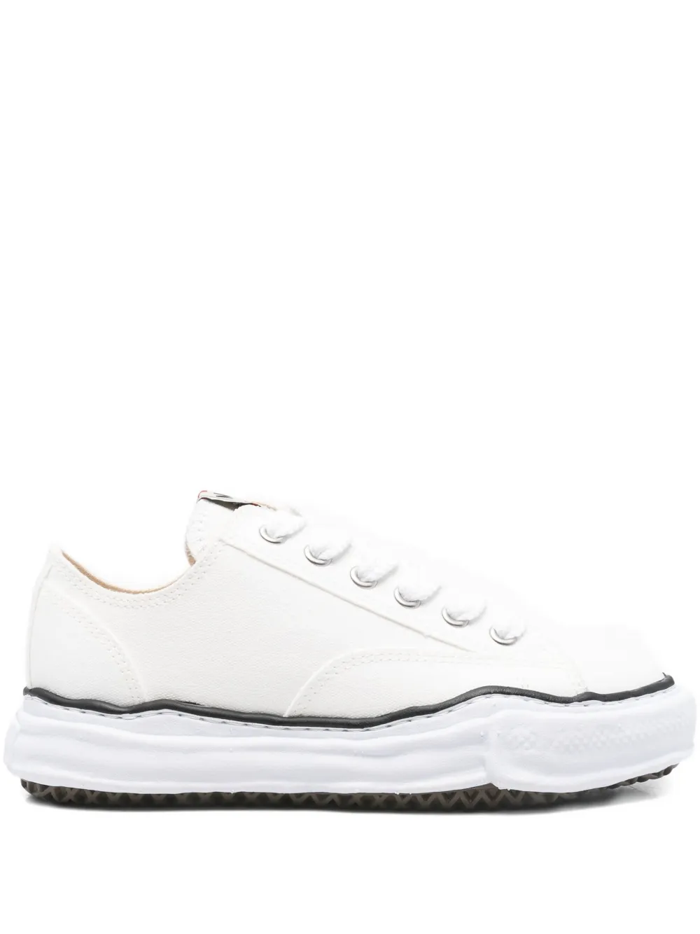 Maison MIHARA YASUHIRO lace-up sneakers - ホワイト