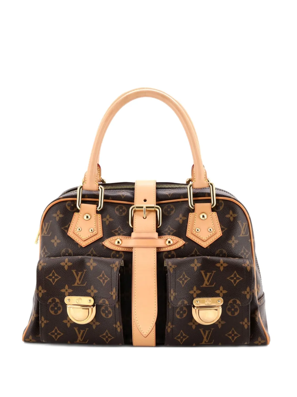 Louis Vuitton Pre-Owned Manhattan Handbag Monogram Canvas GM satchel - Louis Vuitton Pre-Owned Manhattan Handbag Monogram Canvas GM satchel -