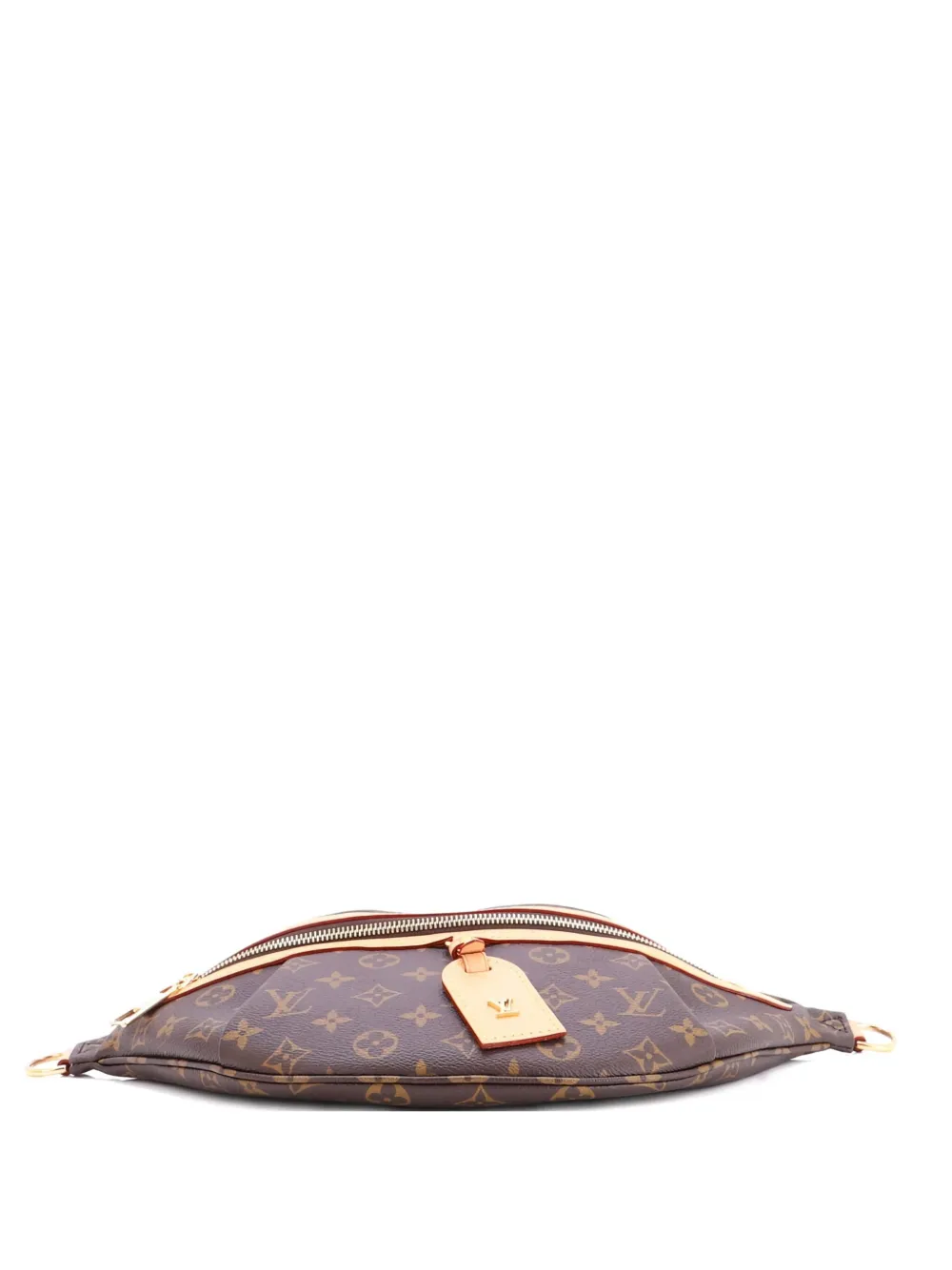 Pre-owned Louis Vuitton High Rise Bum Bag Monogram Canvas Belt Bag In Brown