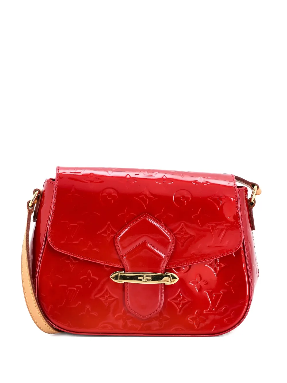 Louis Vuitton Pre-Owned Bellflower Handbag Monogram Vernis GM shoulder