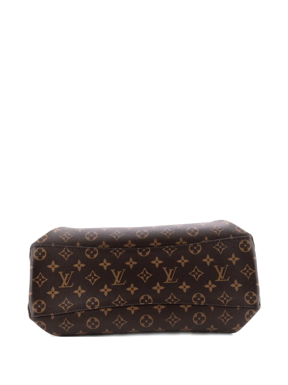 Louis Vuitton Pre-owned Rivoli Handbag Monogram Canvas PM Satchel in Brown, view 4