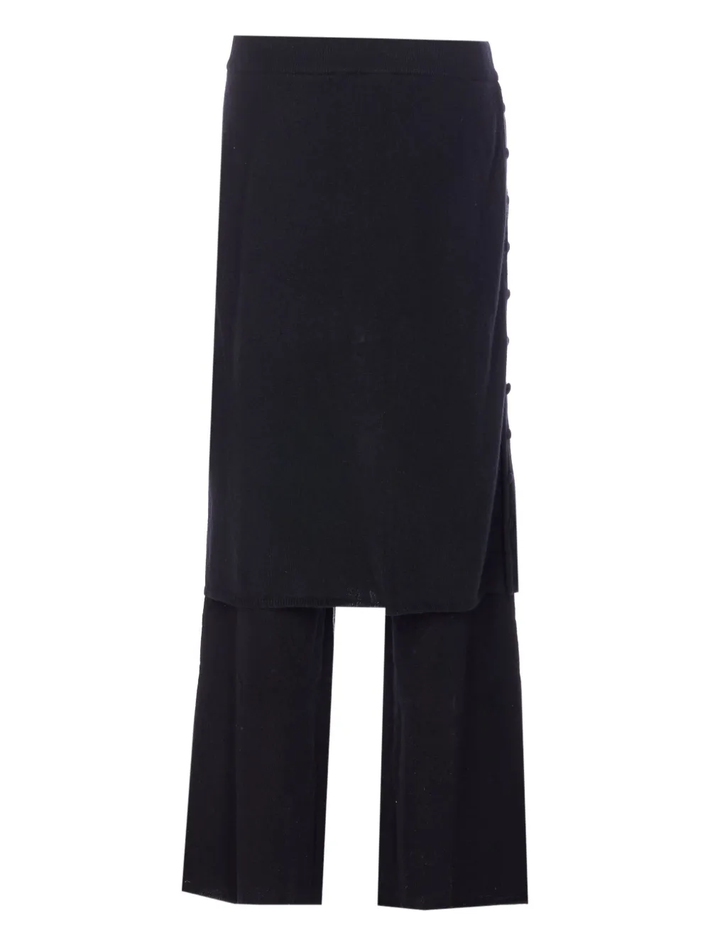 Lisa Yang Payton Double-layered Trousers In Blue