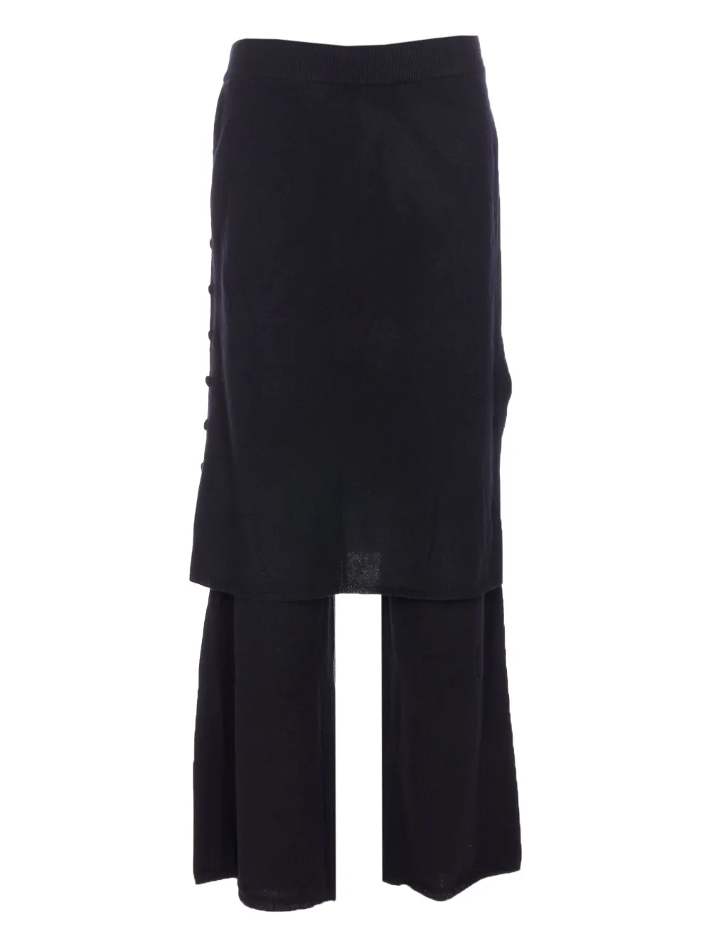 Lisa Yang Payton double-layered trousers - Zwart
