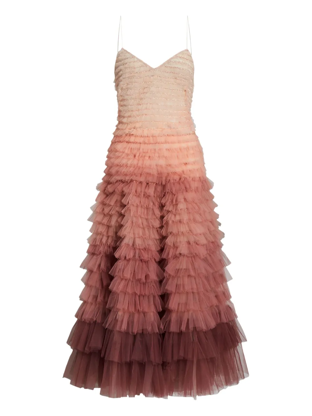 Ralph Lauren Collection ラッフル ドレス - ピンク Ralph Lauren Collection ラッフル ドレス - ピンク