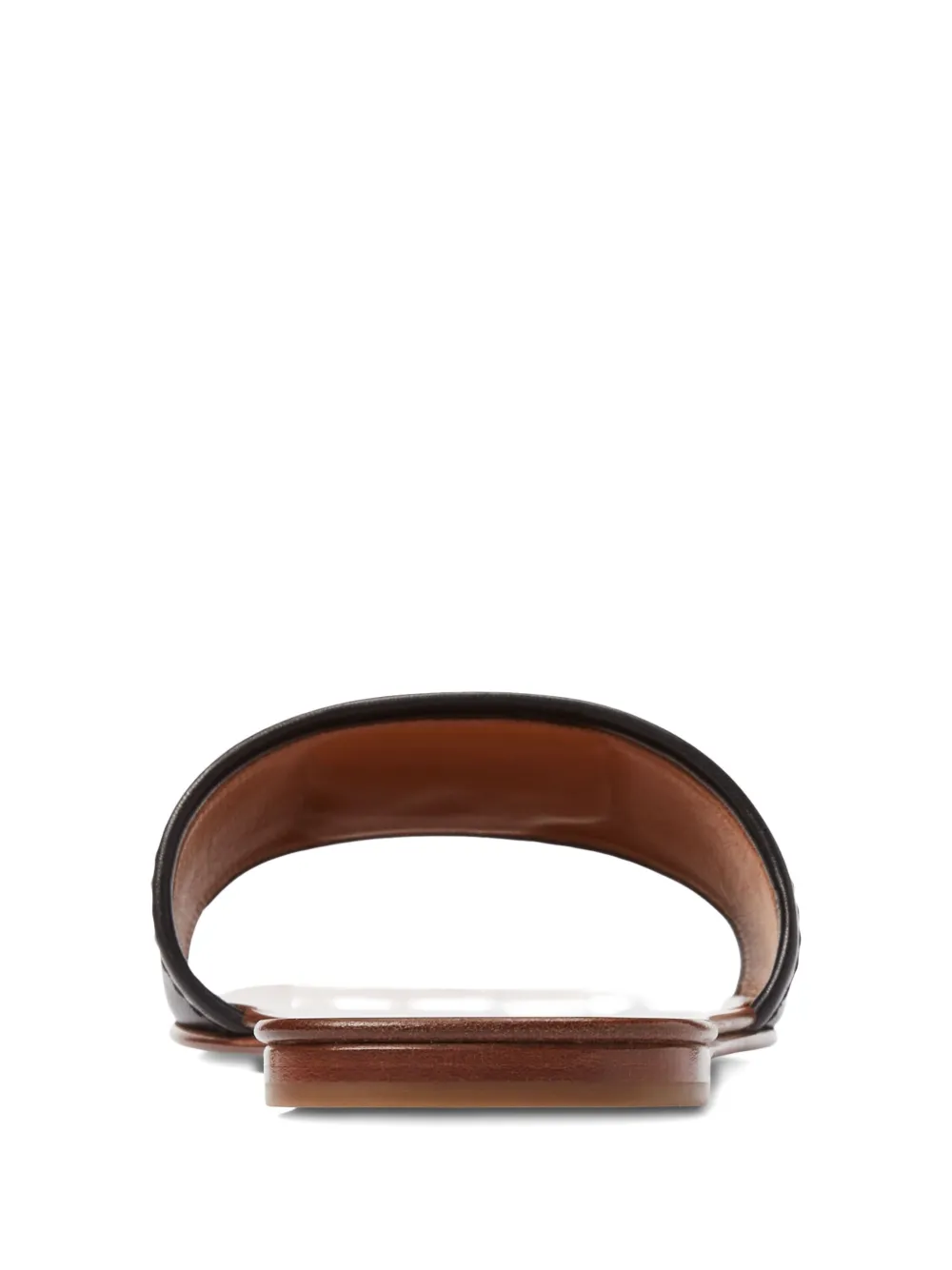 Ralph Lauren Collection Sandalen met logodetail Zwart