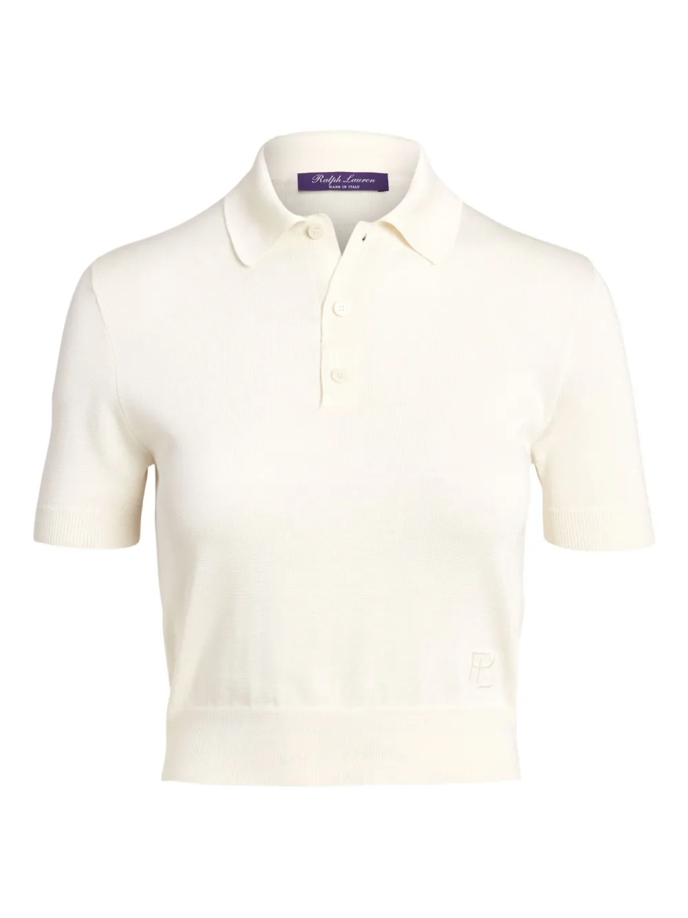 Ralph Lauren Buttoned-up Polo Shirt In White