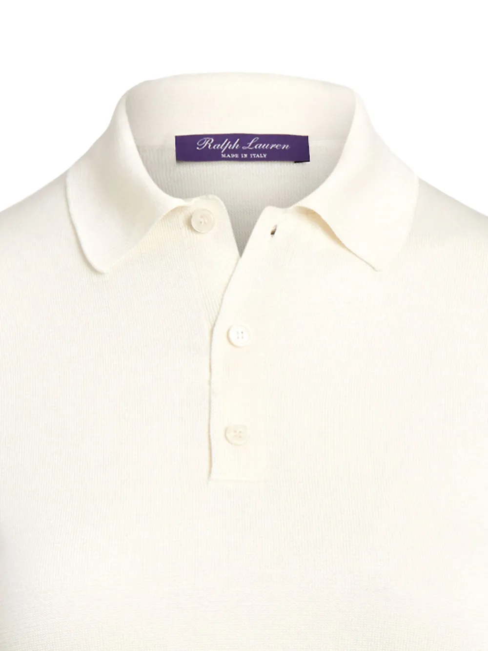 Ralph Lauren Collection buttoned-up polo shirt - Beige