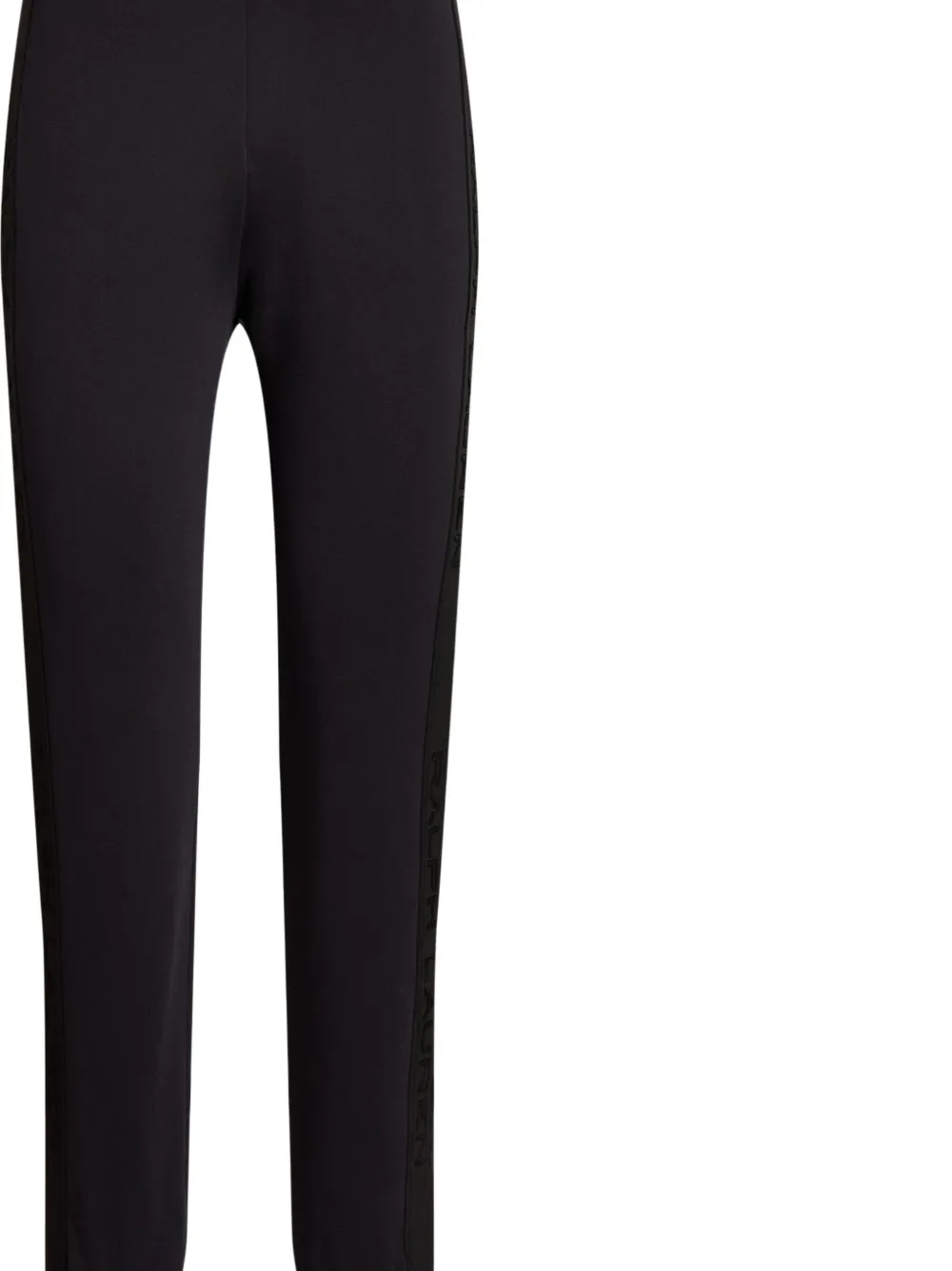 Ralph Lauren Elastic-waistband Track Pants In Black