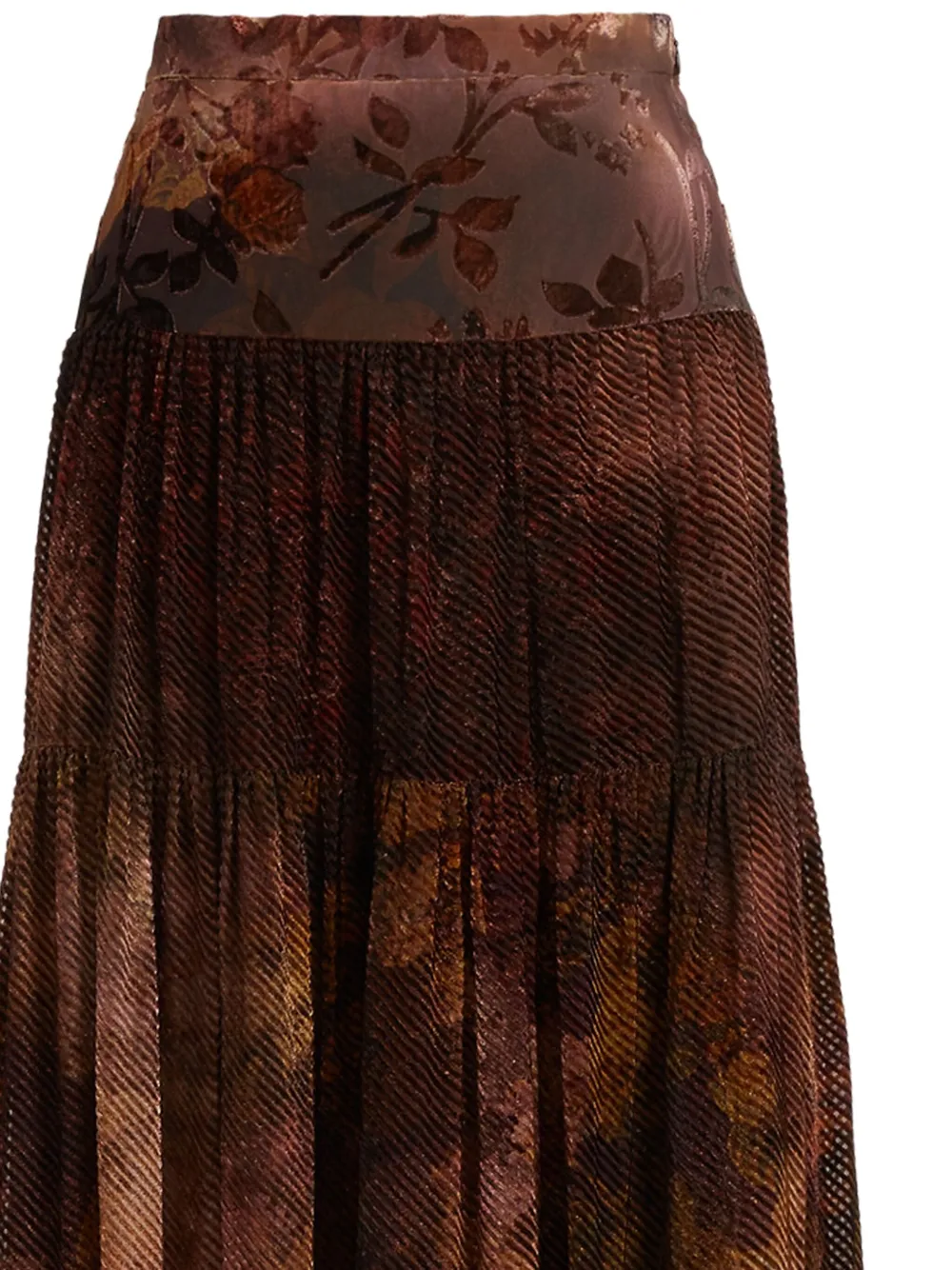 Ralph Lauren Collection jupe longue à fleurs | Jupes évasées | Image 2