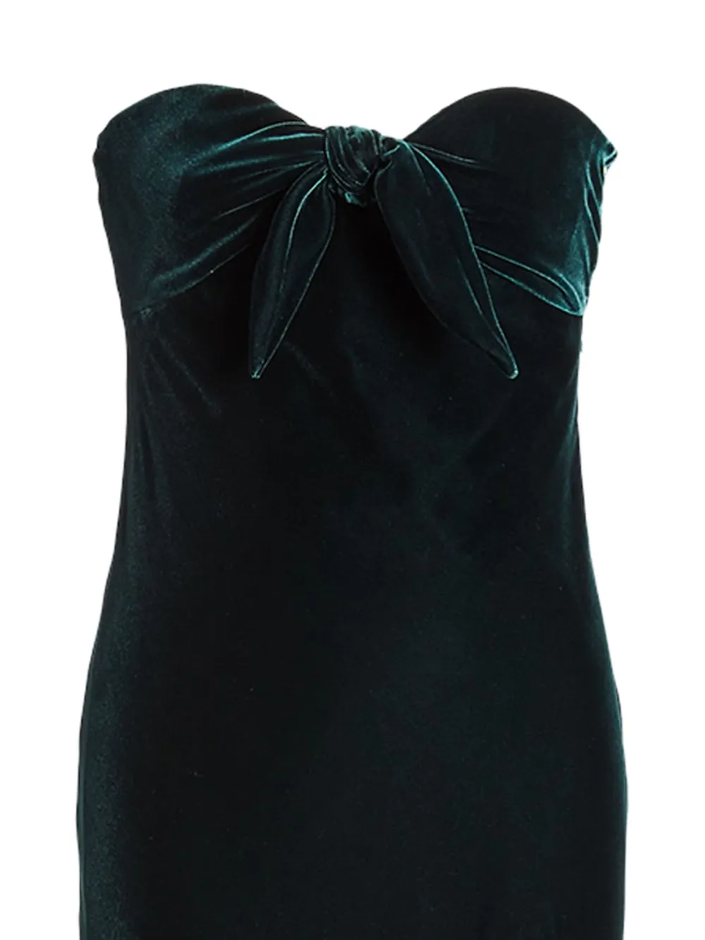 Ralph Lauren Collection Jurk met strikdetail Groen