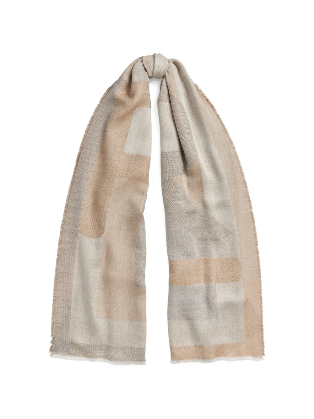 Ralph Lauren Collection Geometrische sjaal Beige
