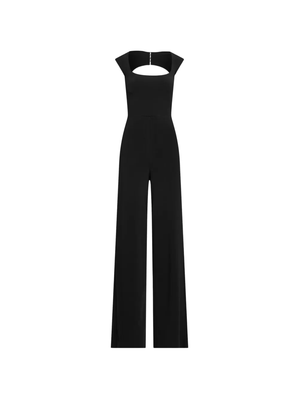 Ralph Lauren Collection square-neck open-back jumpsuit - Nero