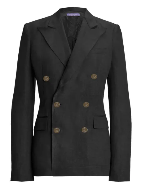 Ralph Lauren Collection double-breasted linen blazer