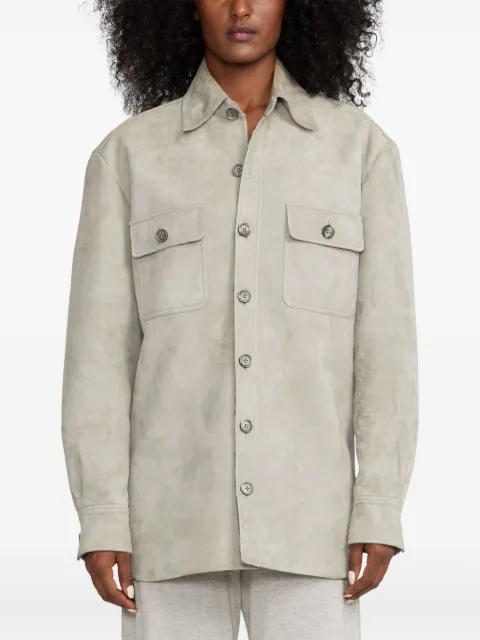 Ralph Lauren Collection chest-pockets suede jacket