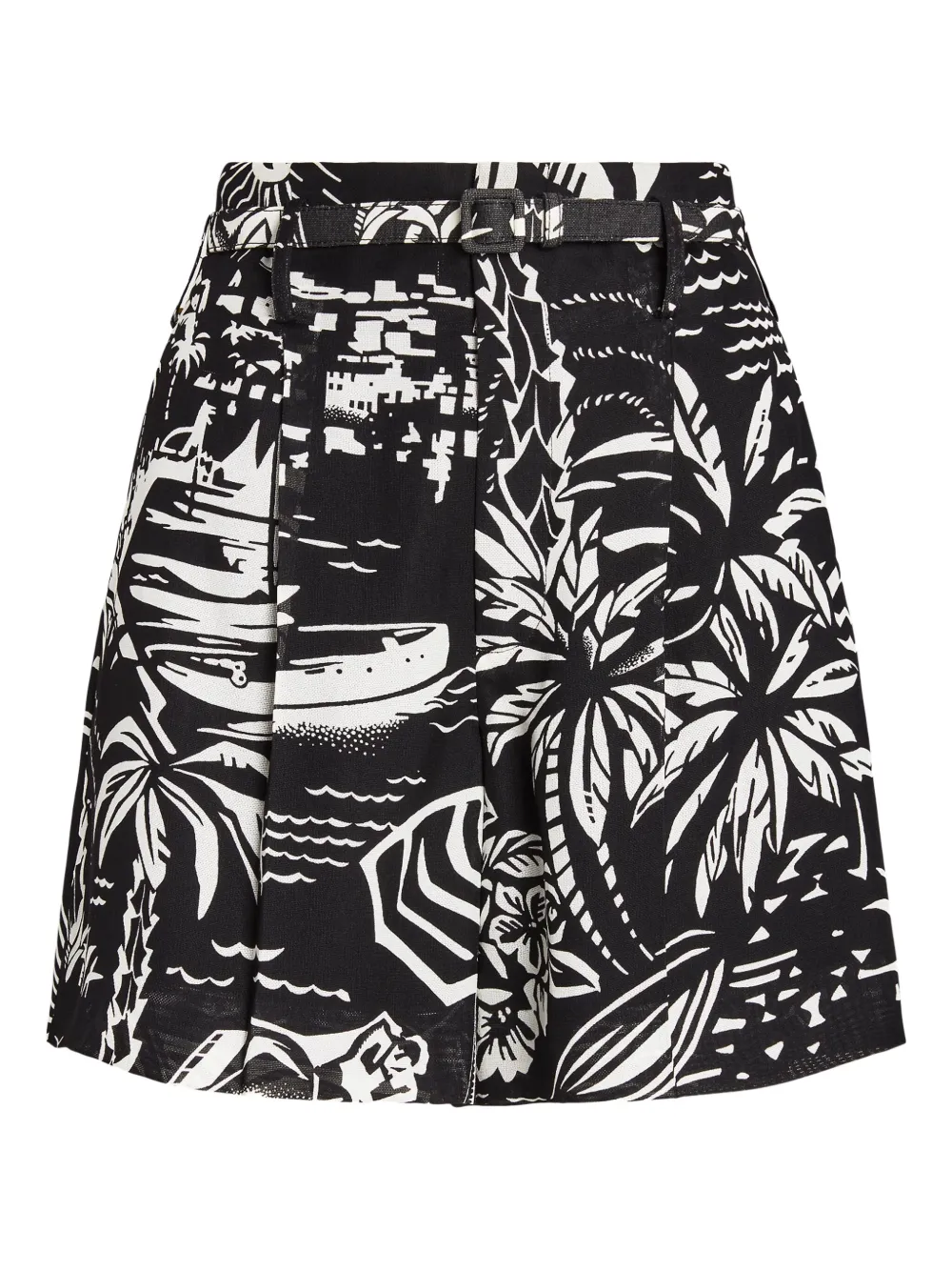 Ralph Lauren Printed Shorts In Black