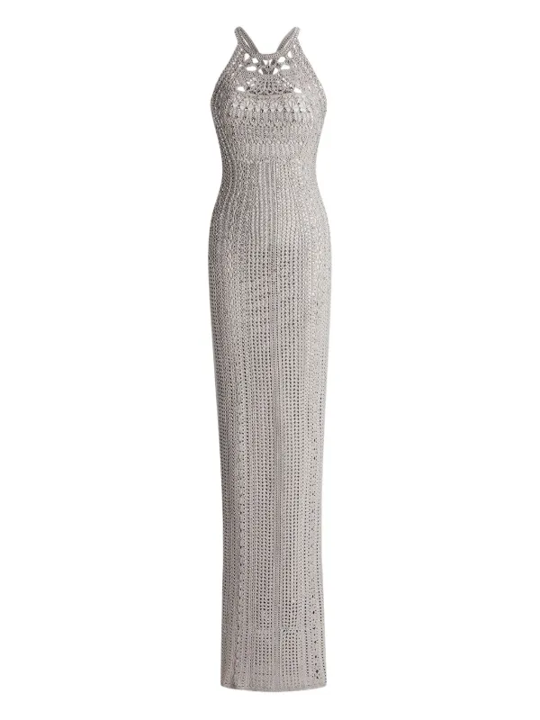 ralph lauren crochet dress The art of hand-crochet. A mulberry silk set from #RalphLaurenSP25 blooms with cream floral motifseach one carefully stitched by master Italian artisans. Shop the #RLCollection Hand-Crocheted Floral Silk Sweater and Skirt via