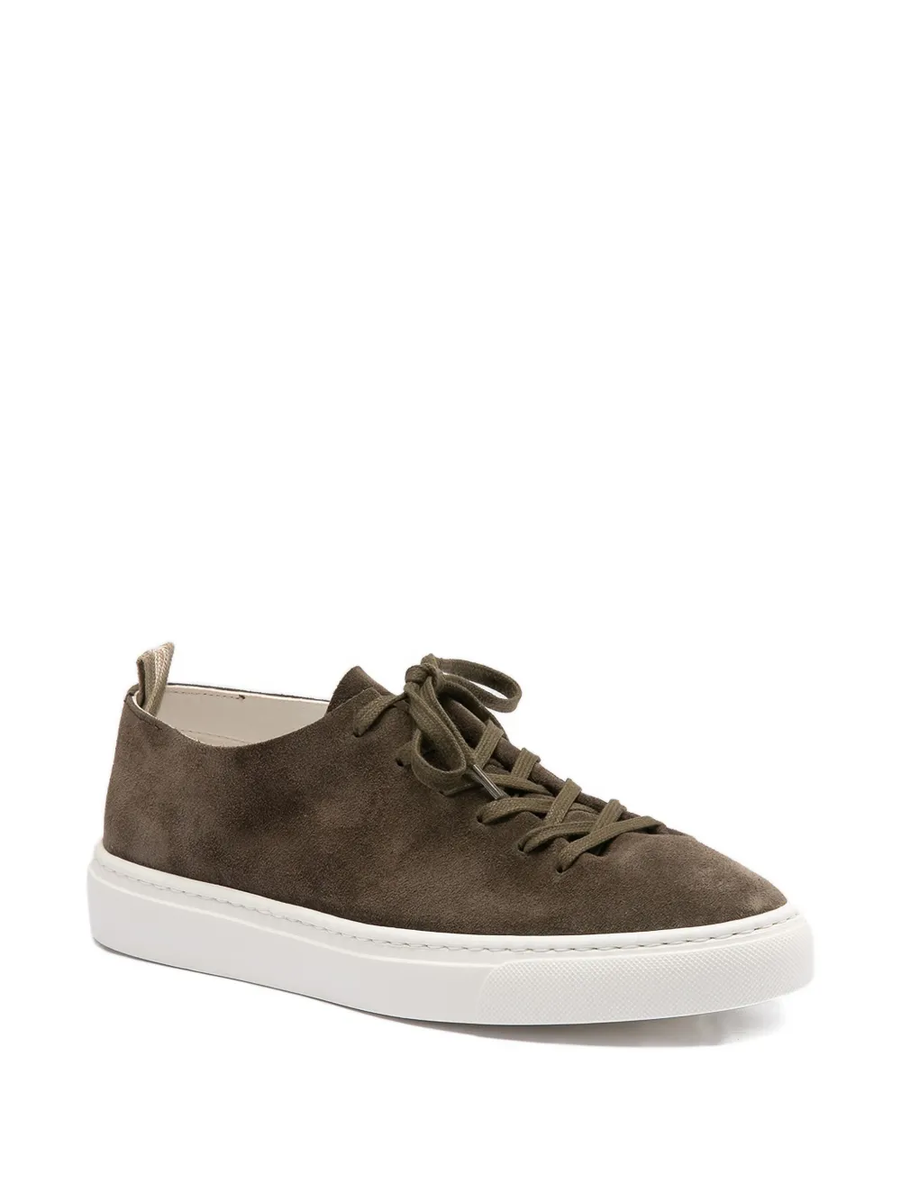 Officine Creative Leggera 001 suede sneakers - Groen