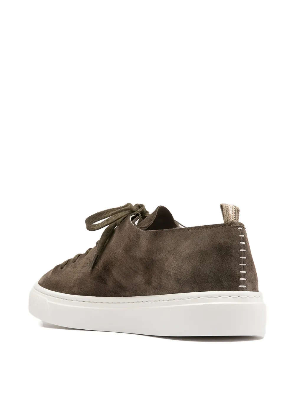 Officine Creative Leggera 001 suède sneakers Groen