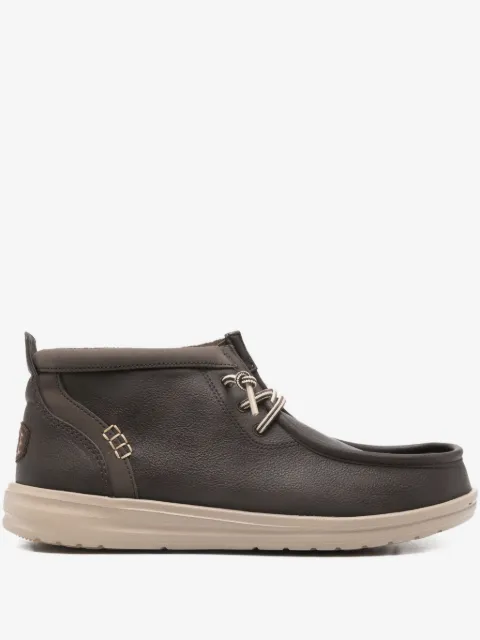 Hey Dude Wally Mid Gripr Classic lace-up loafers