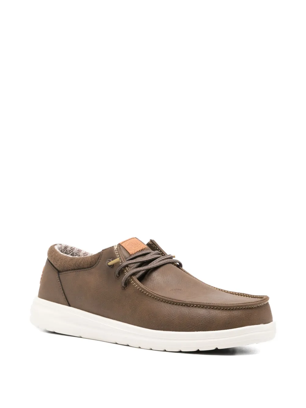 Hey Dude Paul Classic 系带皮质乐福鞋 | Image 2