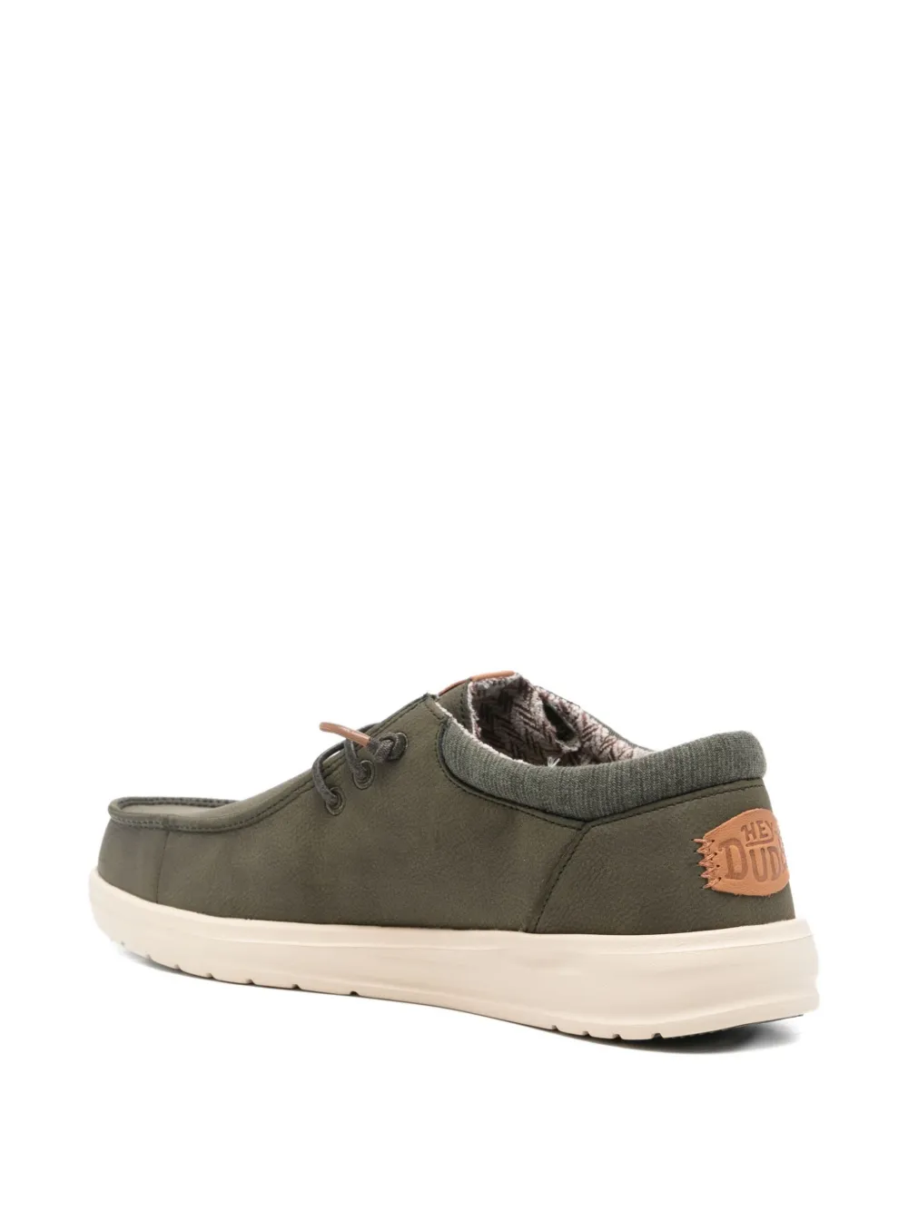 Hey Dude Paul Classic leren loafers Groen
