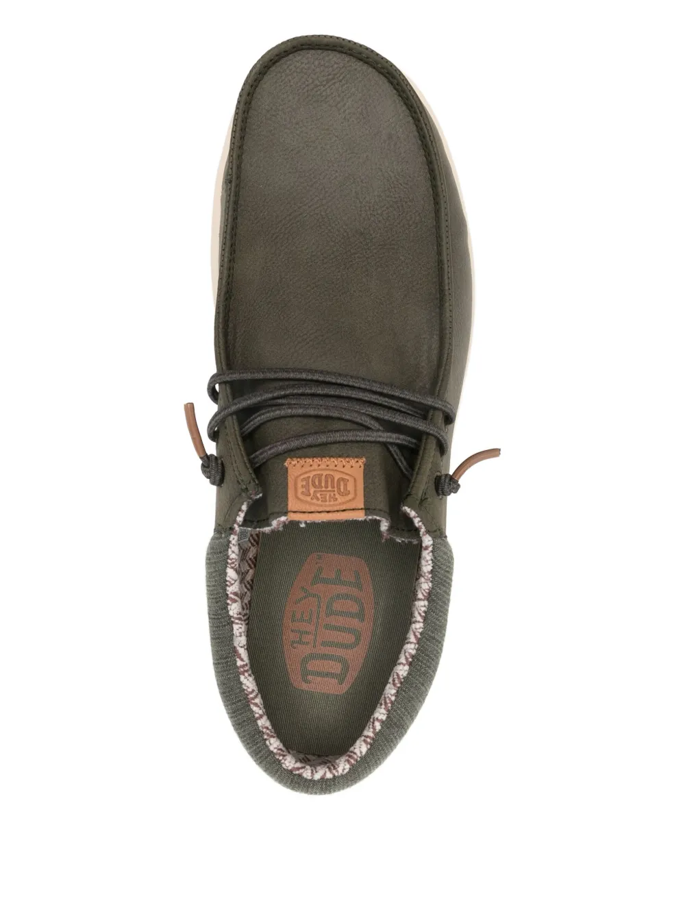 Hey Dude Paul Classic leren loafers Groen