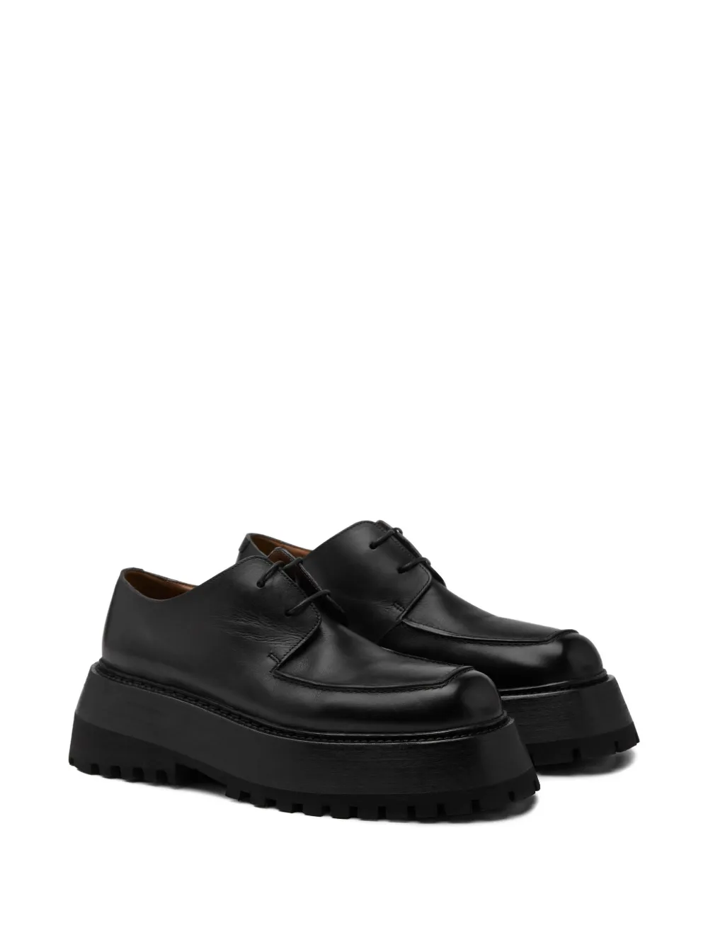 Marsèll Lug-sole Lace-up Derby Shoes In Black