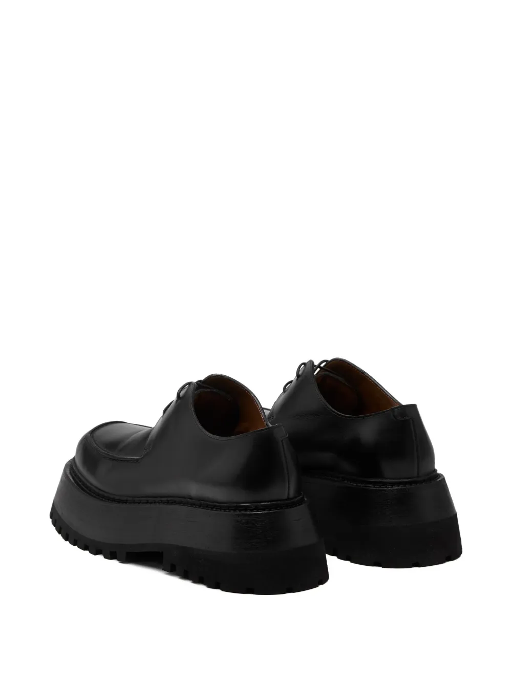 Marsèll Lug-sole Lace-up Derby Shoes In Black