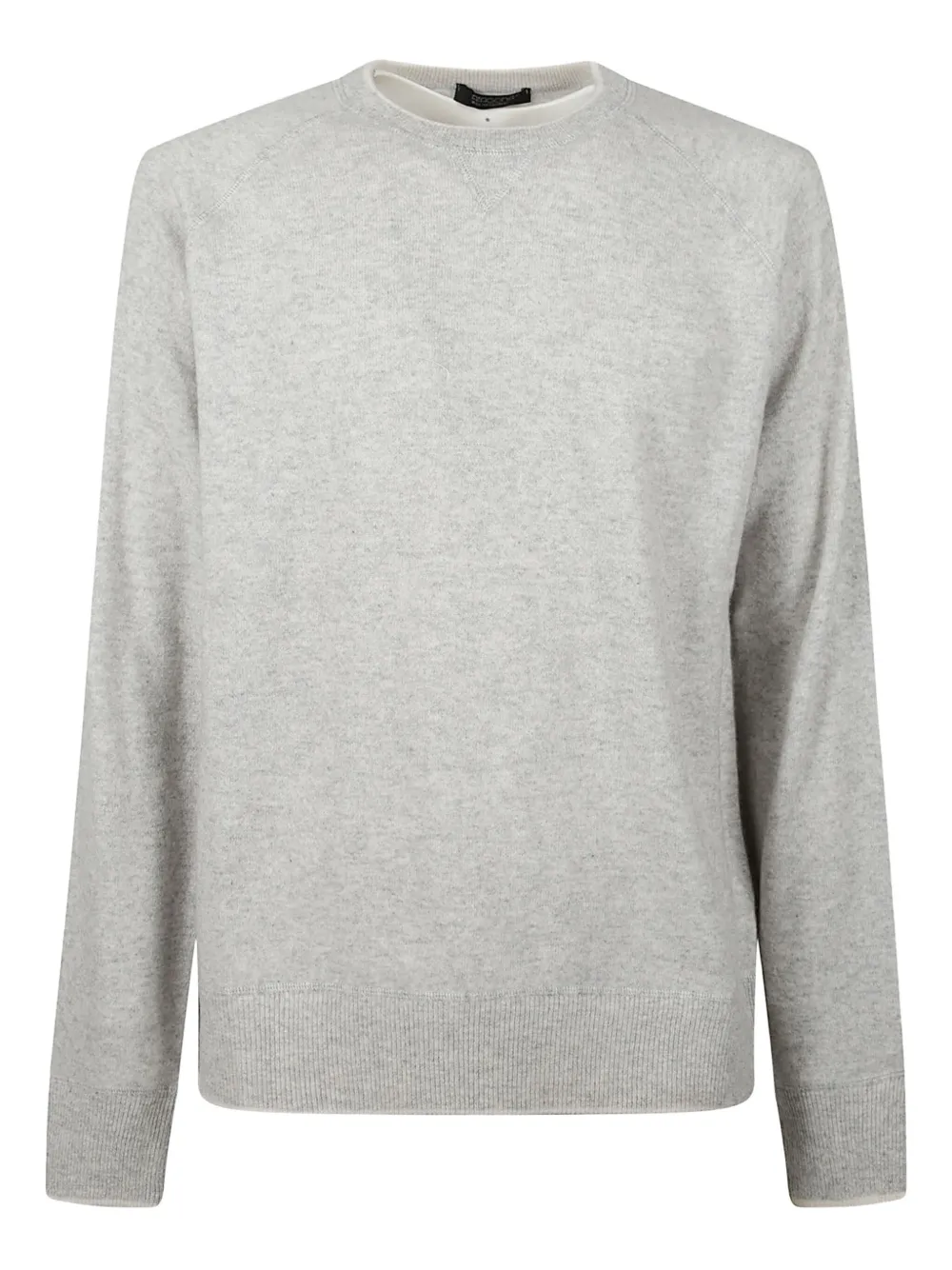 Aragona pull en cachemire à manches raglan | gris | Image 1