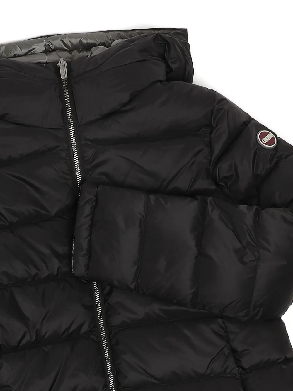 Colmar Hooded Padded Coat In Black