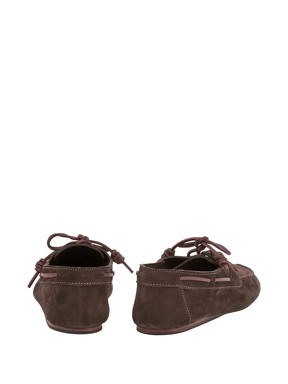 Ancient Greek Sandals Pliario lace-up boat shoes Bruin