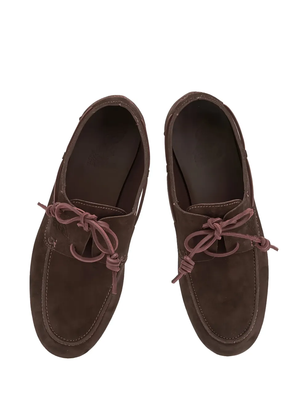 Ancient Greek Sandals Pliario lace-up boat shoes Bruin