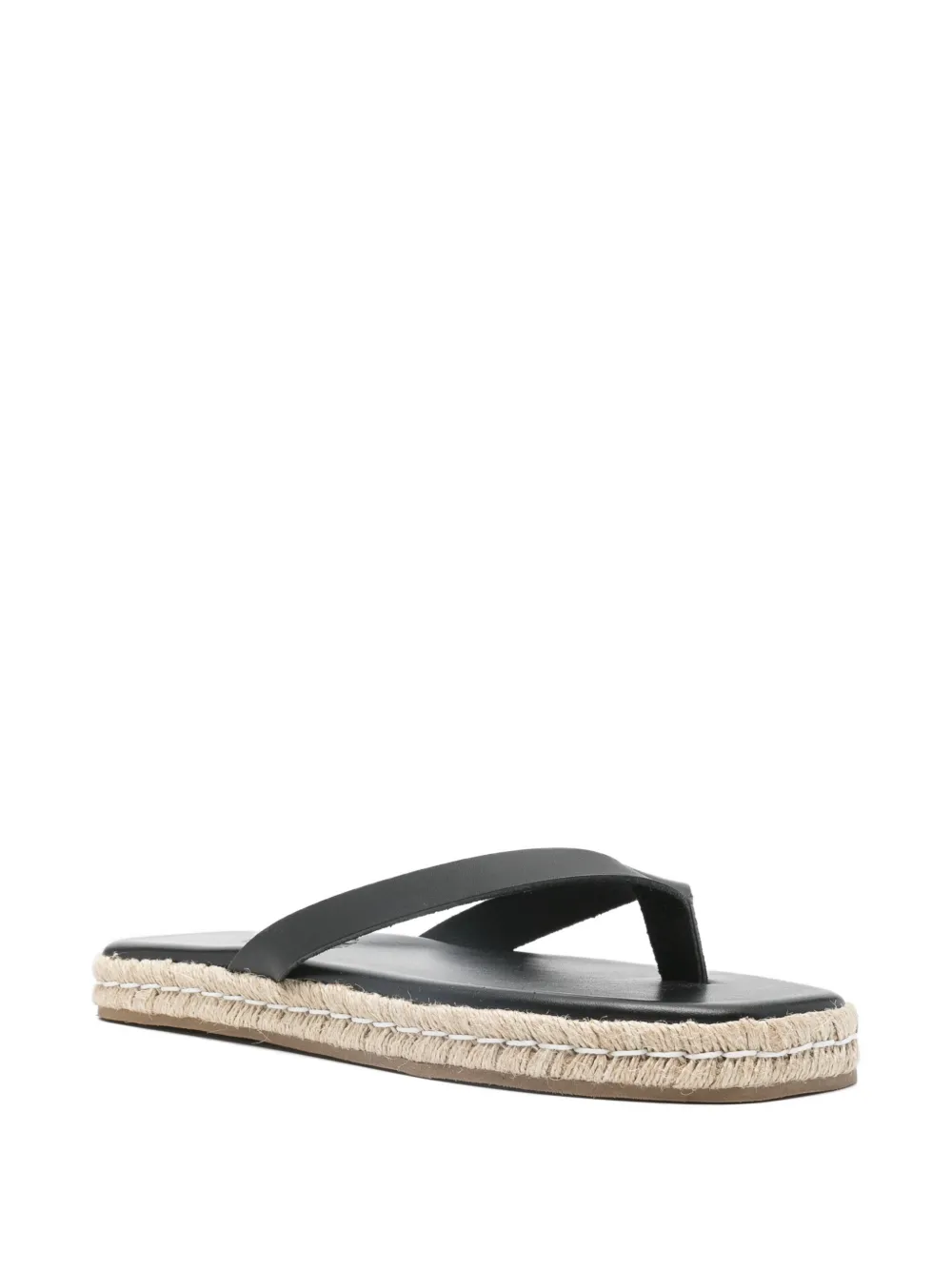 Ancient Greek Sandals espadrille solon sandals Zwart