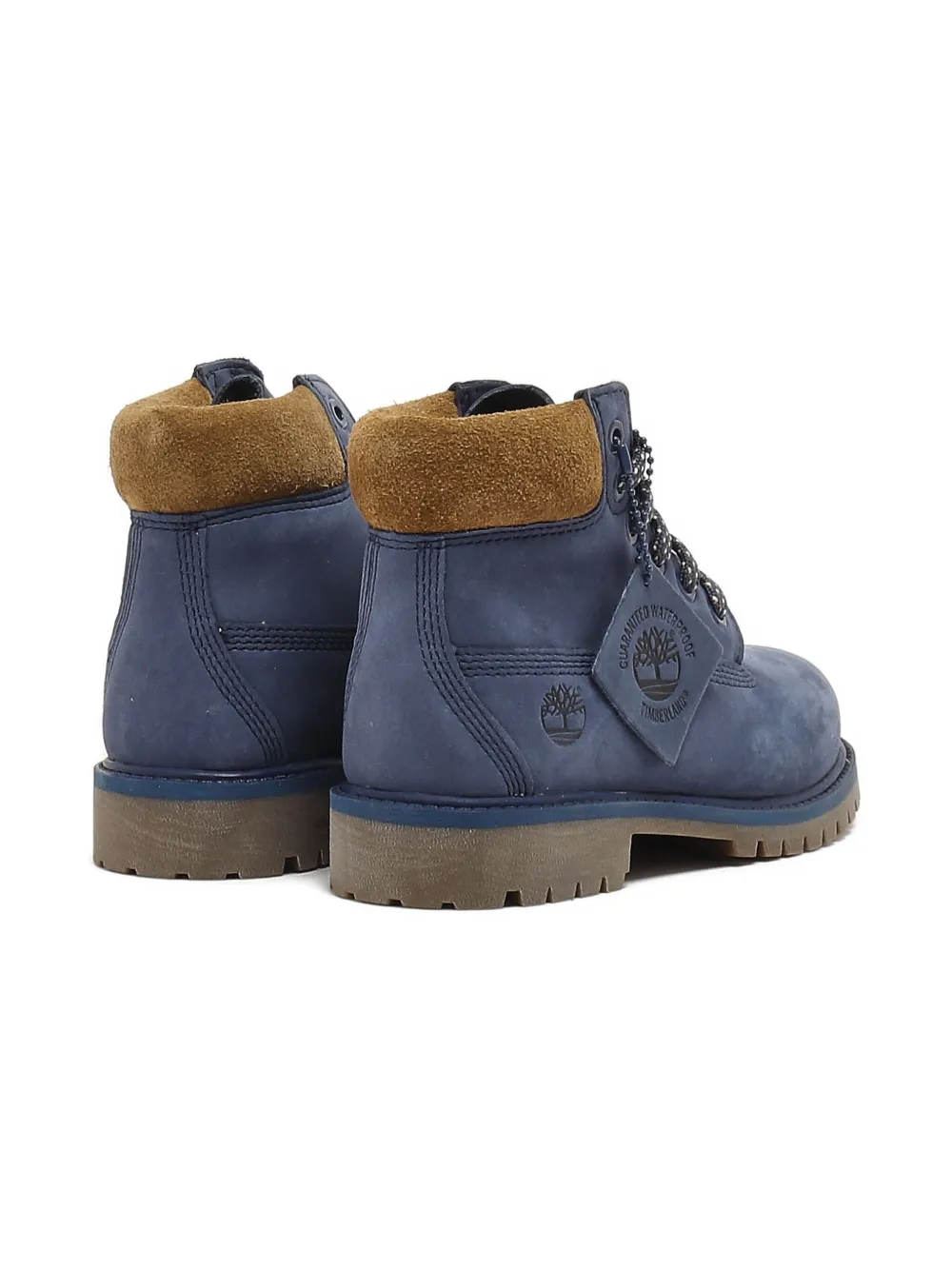 Timberland Kids Premium 6-Inch waterdichte enkellaarzen Blauw