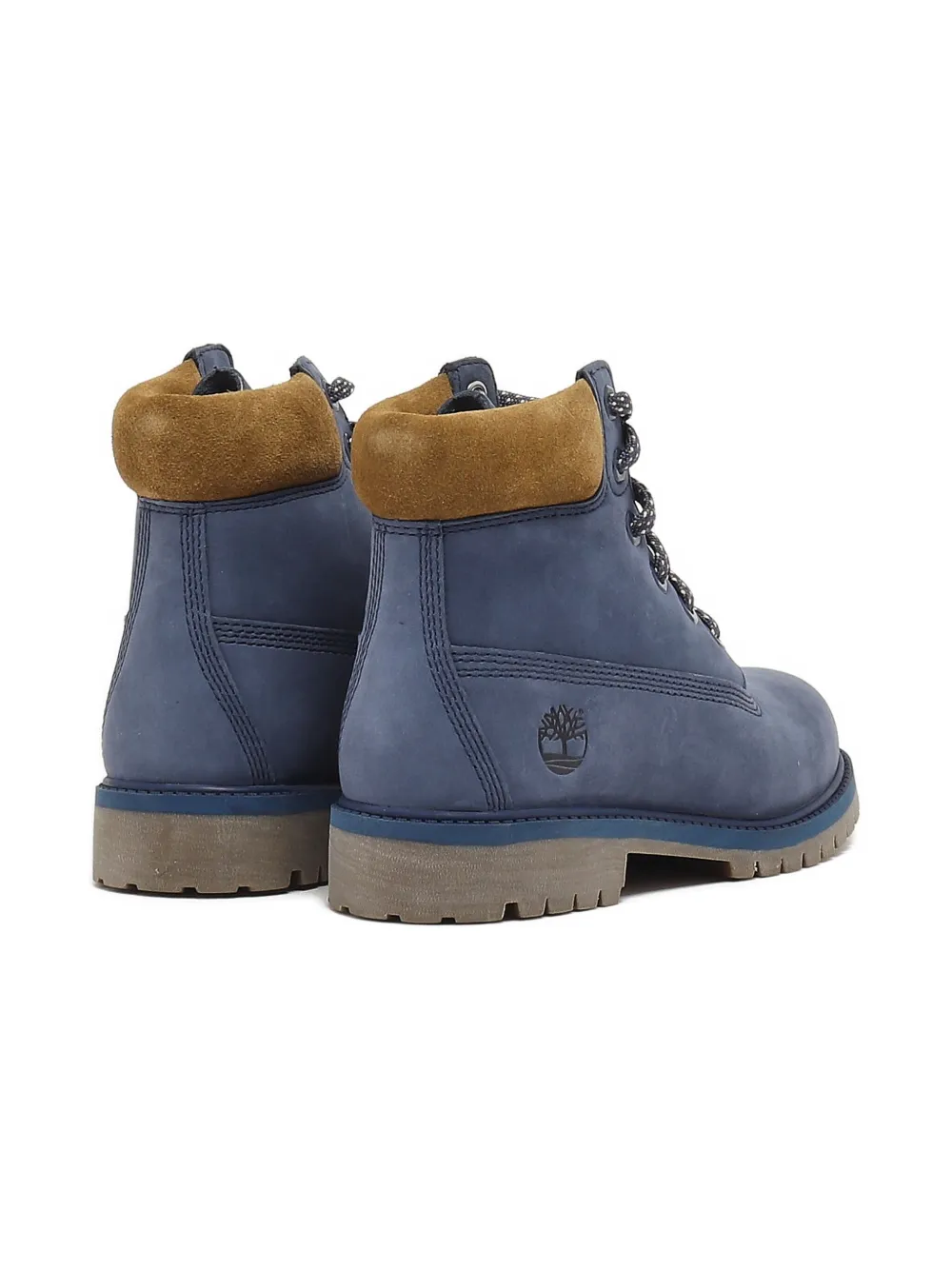Timberland Kids Premium 6-Inch waterdichte enkellaarzen Blauw