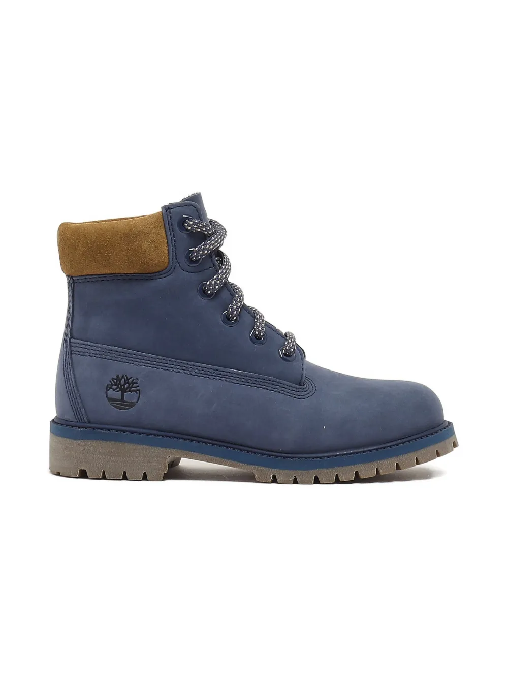 Timberland Kids Premium 6-Inch waterdichte enkellaarzen Blauw