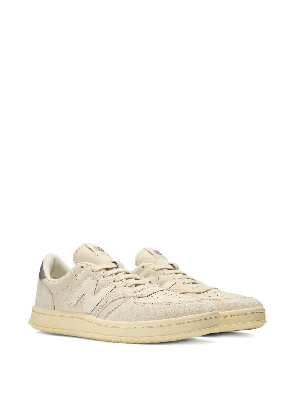 New Balance T500 perforated sneakers Beige
