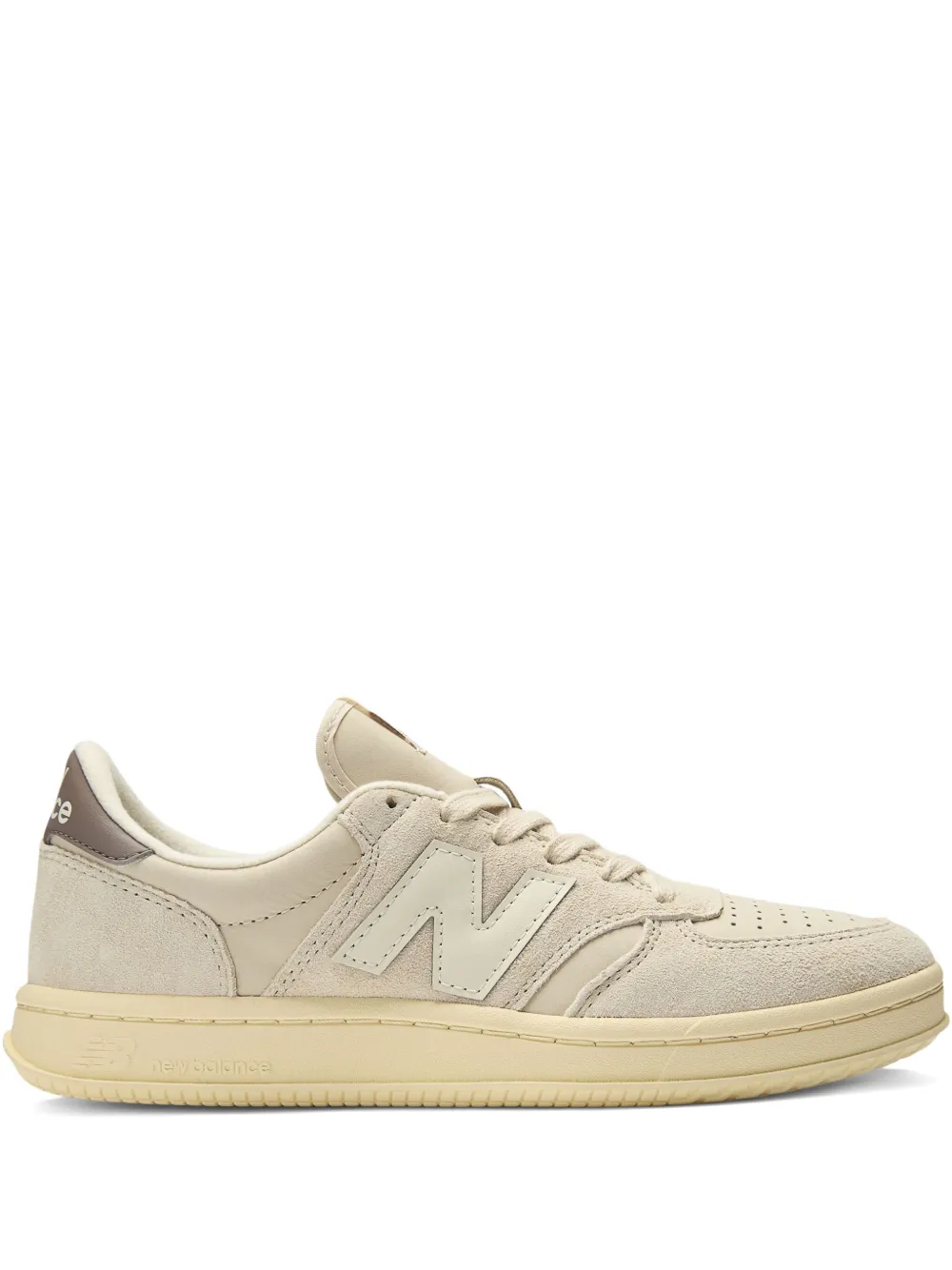 New Balance T500 perforated sneakers Beige