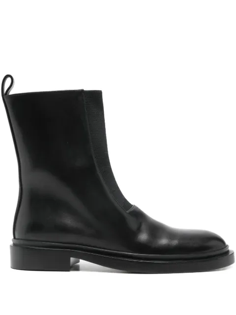 Jil Sander Pre-Owned chunky leather boots
