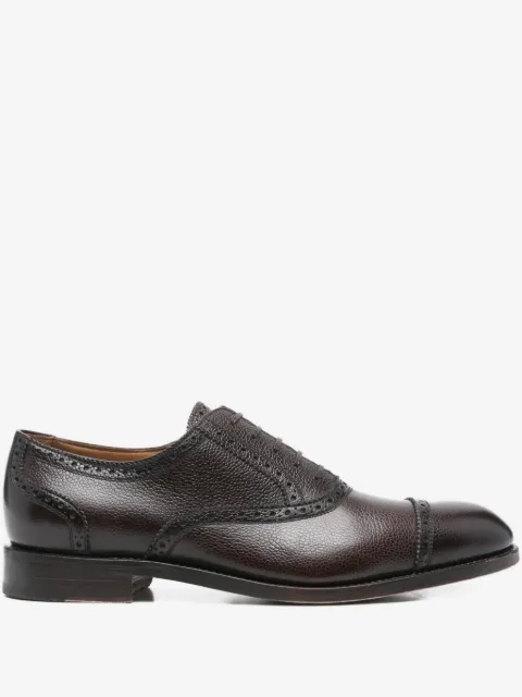Ferragamo Pre-Owned lace-up leather Oxford shoes